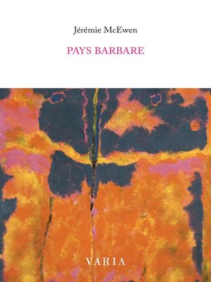 cover image of Pays barbare